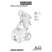 Karcher K2000 1.106-112.0 manual cover