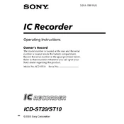 Sony ICD-ST10