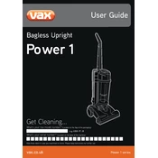 Vax U88-P1-B, Power 1 Series manual cover