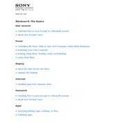 Sony SVT1121 manual cover