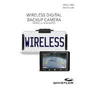 Whistler WBU1000 Wireless Digital BackUp Camera manual cover