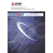 Mitsubishi Electric CC Link IE Field manual cover