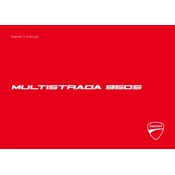 Ducati Multistrada 950 S 2020 manual cover