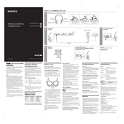 Sony MDR-10RDC manual cover