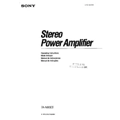 Sony TA-N80ES manual cover