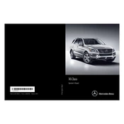 Mercedes-Benz M-Class 2015 manual cover