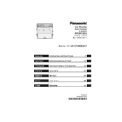 Panasonic CF-WEB301T manual cover