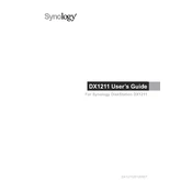 Synology DX1211 manual cover