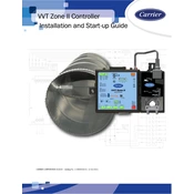 Carrier OPN VVTZC manual cover