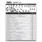 Thule Sidearm 594XT manual cover