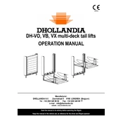 Dhollandia DH-VB manual cover