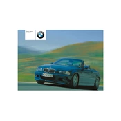 BMW M3 Convertible 3 Series 2004 manual cover