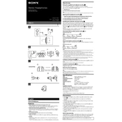 Sony XBA-3 manual cover