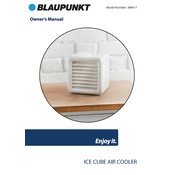 Blaupunkt B&M Ice Cube Air Cooler 368417 manual cover