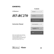 Onkyo HT RC270 manual cover