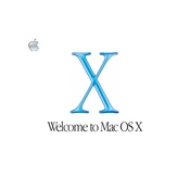 Apple Mac OS X v10.0 to 10.1 manual cover