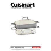 Cuisinart GR-M3 manual cover