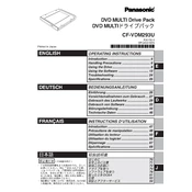 Panasonic CF-VDM293U manual cover