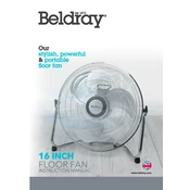 Beldray EH3232 16 Inch Floor Fan manual cover