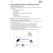 3jTech EDGE Super Router manual cover