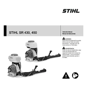 Stihl SR 430 SR 450 manual cover