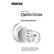 Ricoh Pentax Optio 330GS manual cover