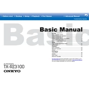 Onkyo TX RZ3100