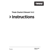 Thule Chariot Chinook 1 Trailer manual cover