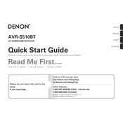 Denon AVR-S510BT manual cover