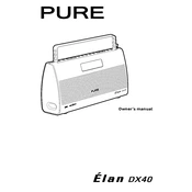 Pure Elan DX40 manual cover