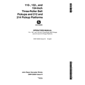 John Deere 110 Inch, 132 Inch, 154 Inch