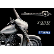 Yamaha XVZ13TF Venture v2 2000 manual cover