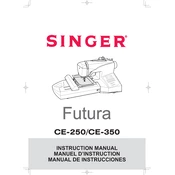 Singer CE-250, CE-350 manual cover