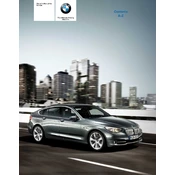 BMW 535i Gran Turismo 5 Series 2010 manual cover