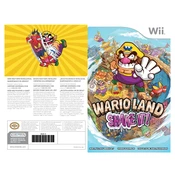 Nintendo Wario Land Shake It! manual cover