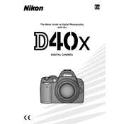 Nikon D40X manual cover