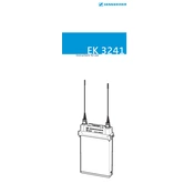 Sennheiser EK 3241 manual cover