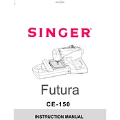 Singer CE-150 manual cover