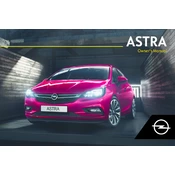 Opel New Astra 2019 manual cover