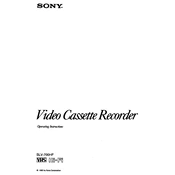 Sony SLV-700HF manual cover