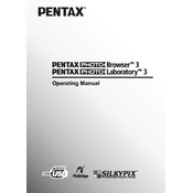 Ricoh Pentax K100D manual cover