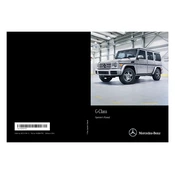 Mercedes-Benz G-Class 2016 manual cover