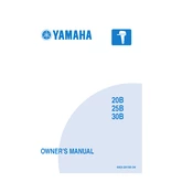 Yamaha 25JMHS manual cover