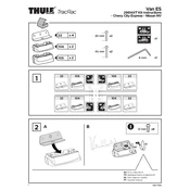 Thule Tracrac 29614XT manual cover