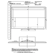 Sony XBR-46HX929 manual cover