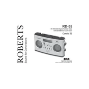 Roberts Gemini RD55 DAB 0 manual cover