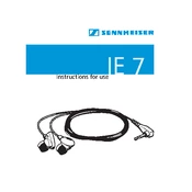 Sennheiser IE 7 manual cover