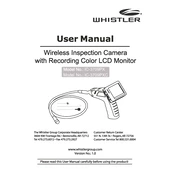 Whistler IC3709PX IC3709PXC Wireless Inspection Camera manual cover