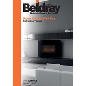 Beldray EH0815 Palma Curved Wall Fire manual cover