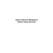 Yealink Federation Management manual cover